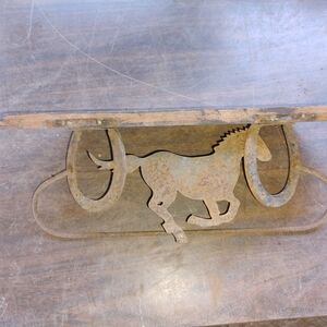 Rustic Metal Horse Wall Art